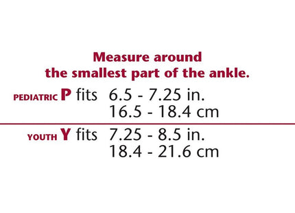 OTC - "Kidsline" Ankle Support Black