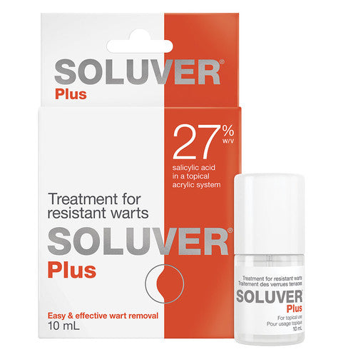 Soluver Plus Treatment for Resistant Warts | 10 ml