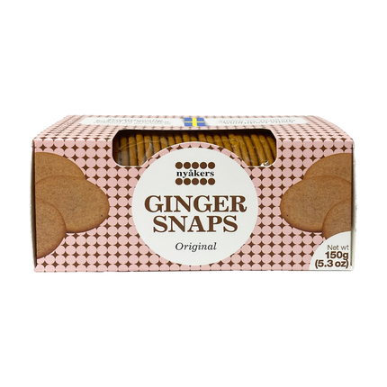 Nyåkers - Ginger Snaps, Original | 150 g