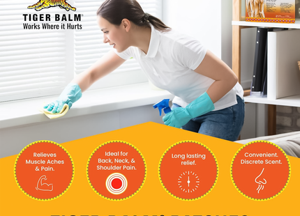 Tiger Balm - Pain Relief Patch | 4 Patches
