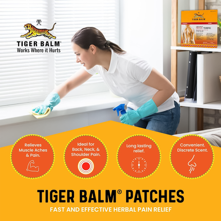 Baume du Tigre - Patch antidouleur | 4 patchs
