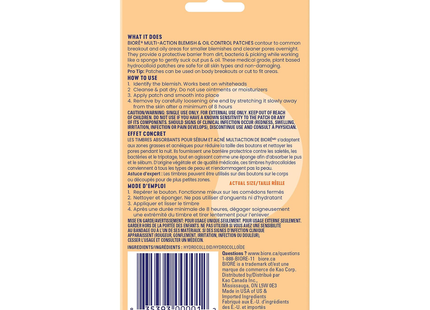 Bioré - Patchs anti-imperfections et absorbants de sébum | 6 patchs