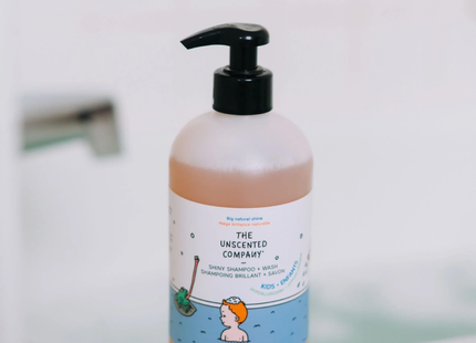 The Unscented Co. - Kids Shiny Shampoo + Wash | 500 mL