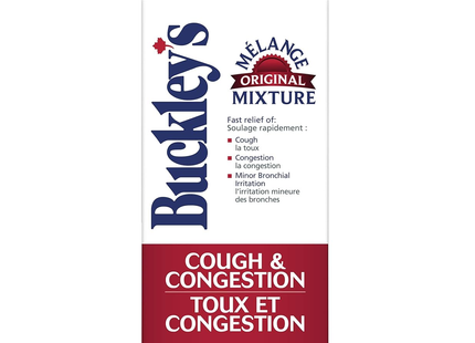 Buckley's - Sirop original contre la toux et la congestion | 200 ml