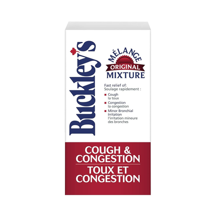 Buckley's - Sirop original contre la toux et la congestion | 200 ml