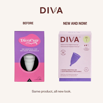 DivaCup Diva Silicone Menstrual Cup Model 1