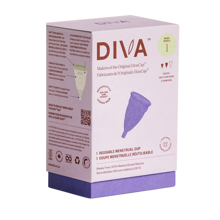 DivaCup Diva Silicone Menstrual Cup Model 1