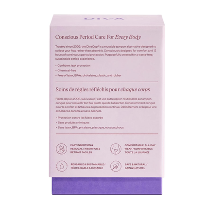 DivaCup Diva Silicone Menstrual Cup Model 1