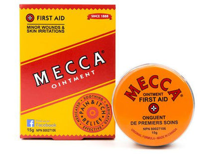 Pommade de la Mecque pour les plaies mineures et les irritations cutanées | 15g