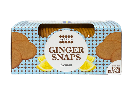 Nyåkers - Biscuits au gingembre, citron | 150 g