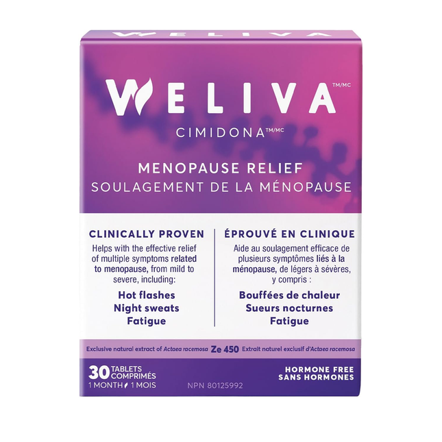 Weliva - Cimidona Menopause Relief | 30 Tablets