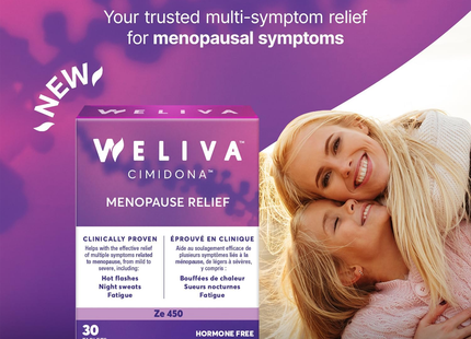 Weliva - Cimidona Menopause Relief | 30 Tablets