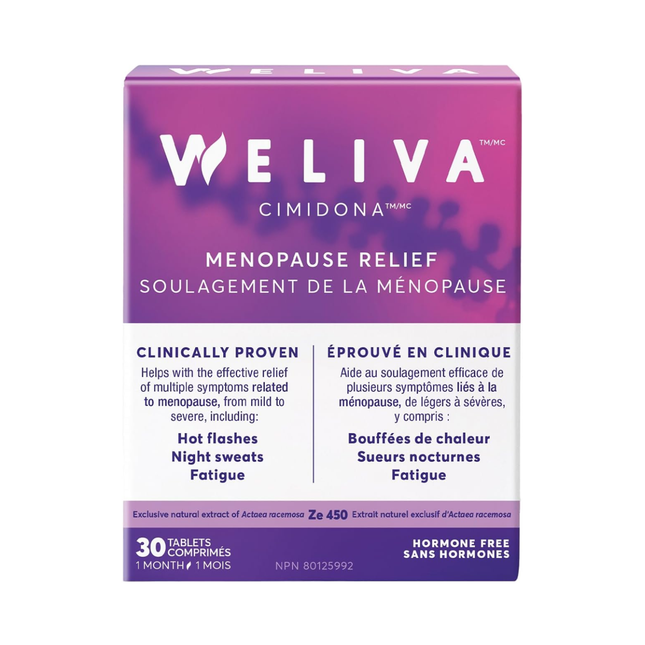 Weliva - Cimidona Menopause Relief | 30 Tablets