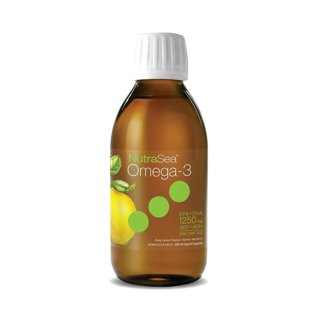 NutraSea Omega-3 - Citron piquant | 200 ml