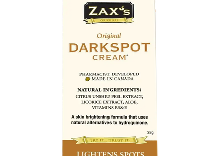 Zax's - Original Darkspot Cream | 28 g