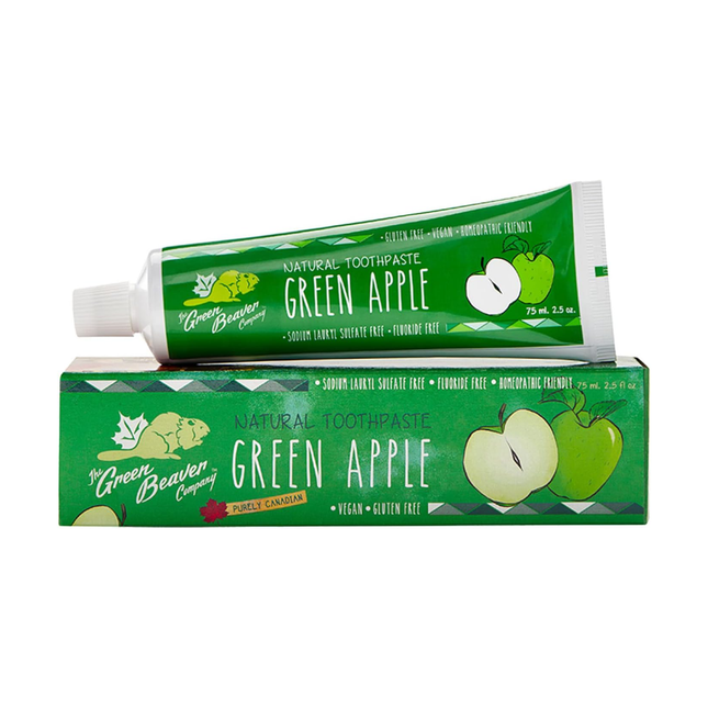 Green Beaver - Dentifrice pomme verte | 75 mL