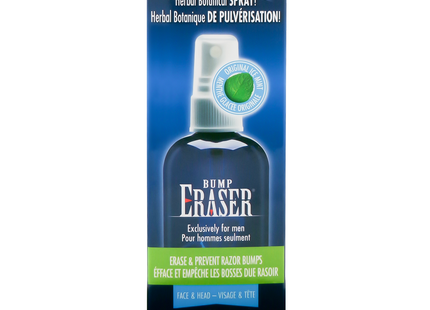 Bump Eraser - Herbal & Botanical Spray Erases & Prevent Razor Bumps - Original Ice Mint | 120 mL