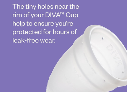 DivaCup - Diva Silicone Menstrual Cup - Model 2 | 1 Cup