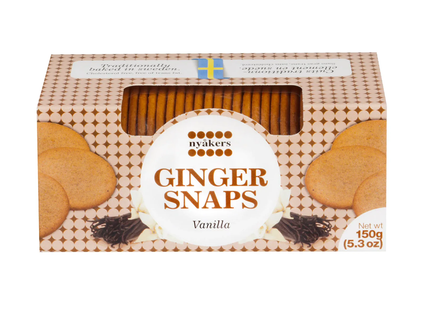 Nyåkers - Biscuits au gingembre, vanille | 150 g