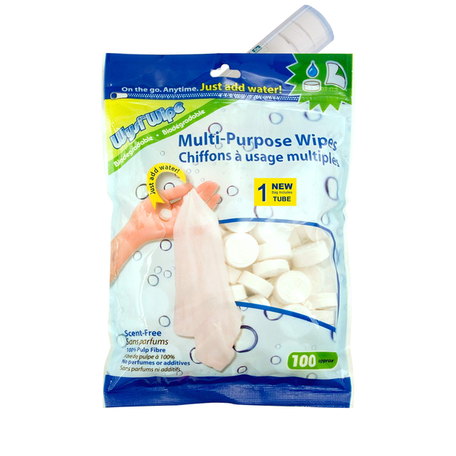 Wysi Wipes - Wipes Consumer Pack | 100 Wipes