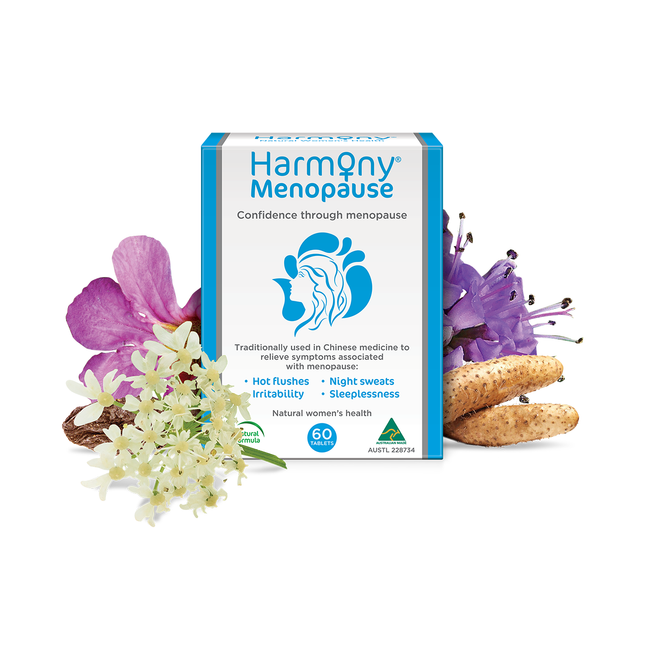 Harmony - Formule multi-herbes pour la ménopause | 60 comprimés