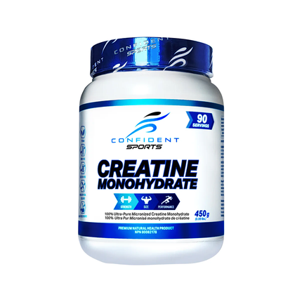 Confident Sports - Monohydrate de créatine micronisée pure | 450g