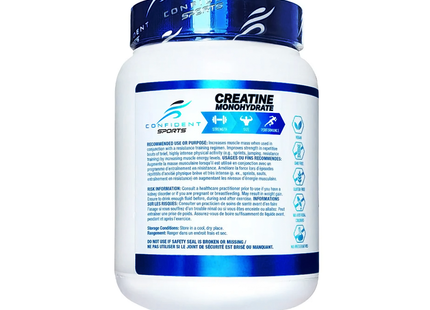 Confident Sports - Monohydrate de créatine micronisée pure | 450g