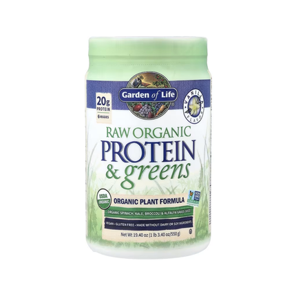Garden of Life - RAW ORGANIC Protein & Greens, Vanilla | 550 g