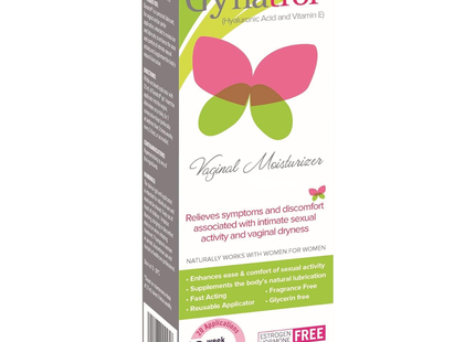 Gynatrof - Gel hydratant vaginal naturel - Approvisionnement de 10 semaines (20 applications) | 50 ml 