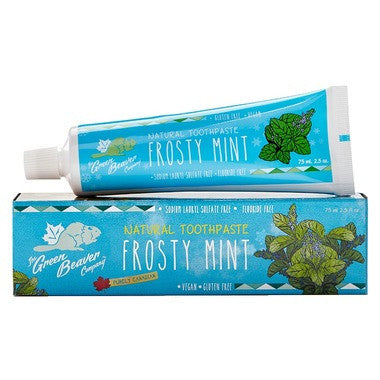 Green Beaver Frosty Mint Natural Toothpaste | 75 mL