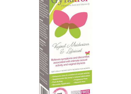 Gynatrof - Natural Vaginal Moisturizer Gel - 10 Week Supply (20 Applications) | 50 mL