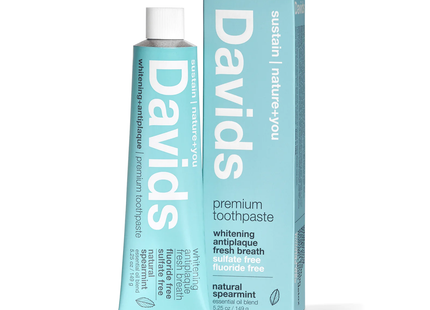 Davids Toothpaste - Spearmint Toothpaste | 149 g