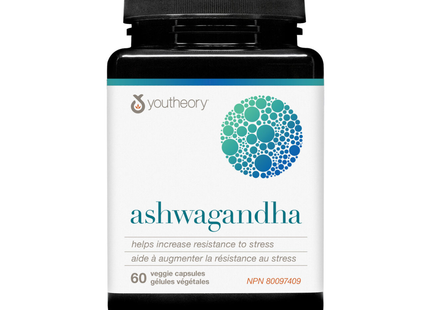 Youtheory - Ashwagandha | 60 gélules