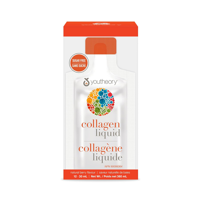 Youtheory - Collagène liquide | 12 x 30 mL