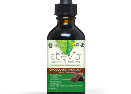 Crave Stevia - Chocolate Liquid Stevia | 30 mL