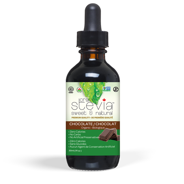 Crave Stevia - Chocolate Liquid Stevia | 30 mL