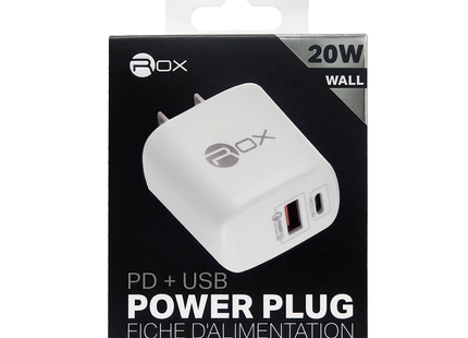 ROX - PD + USB 20W Power Plug