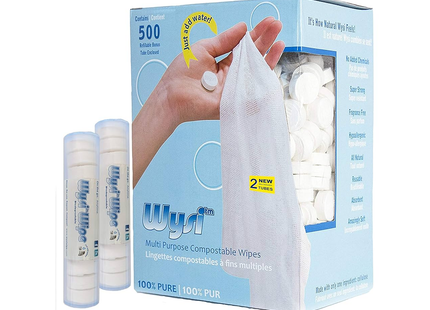 Wysiwipes - Sac en vrac lingettes Wysi | 500 paquet