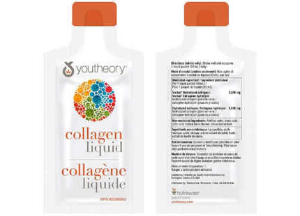 Youtheory - Collagène liquide | 12 x 30 mL