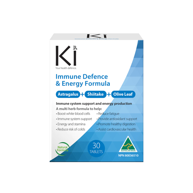 Ki - Immune Defence & Energy Formula | 30 Tablets