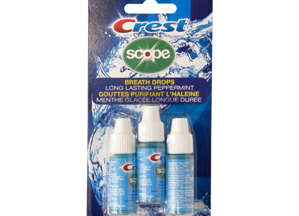 Crest - Gouttes pour l'haleine Scope | 3 x 3,2 ml