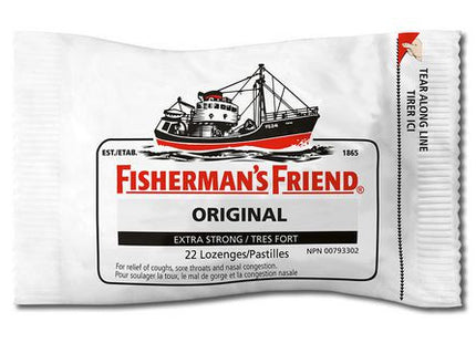 Fisherman's Friend - Extra Strong Throat Lozenges - Original Flavour | 22 lozenges