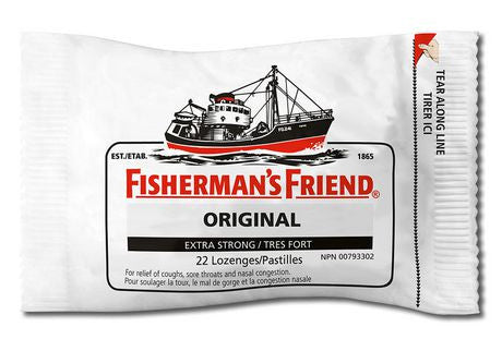 Fisherman's Friend - Pastilles pour la gorge extra fortes - Saveur originale | 22 pastilles