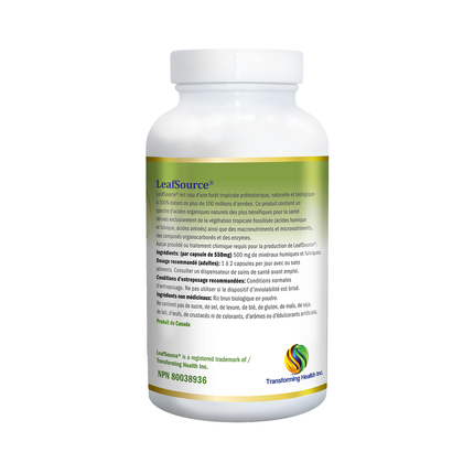 Leaf Source - Shilajit W Humic-Fulvic Acid Complex | 120 Veggie Caps