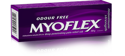 Myoflex Maximum Strength Deep Penetrating Pain Relief Rub - Odourless | 100 g