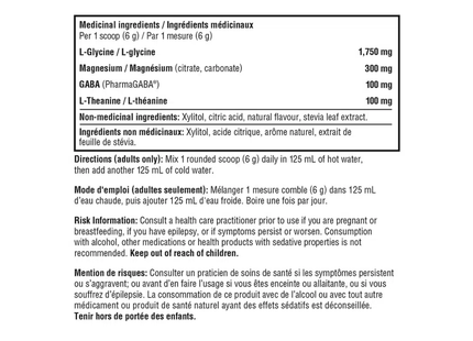 Youthoery - Poudre de magnésium Relax - Saveur de baies | 126g