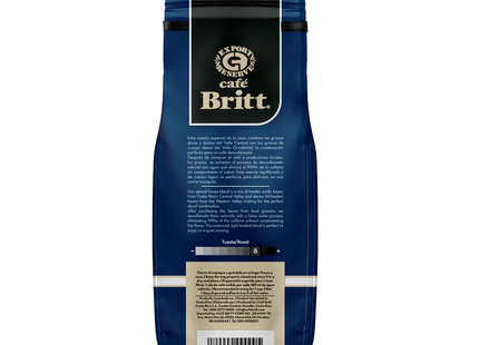 Cafe Britt - Decaffeinated 100% Arabica Ground Coffee | 340 g