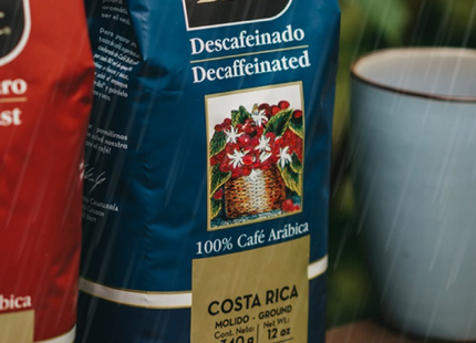 Cafe Britt - Decaffeinated 100% Arabica Ground Coffee | 340 g