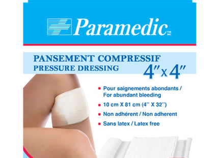 Paramedic Pressure Dressing | 1 Unit (4" x 4")