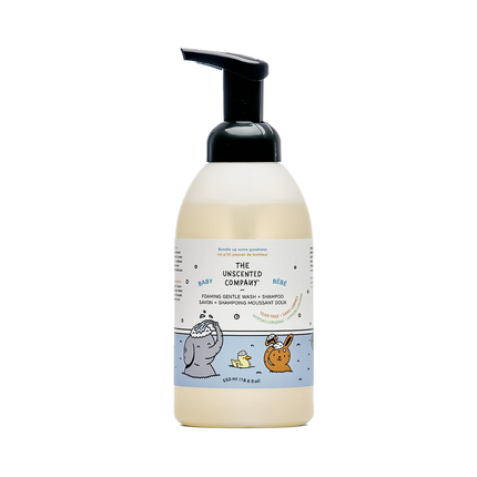The Unscented Co. - Gentle Baby Wash + Shampoo | 550 mL